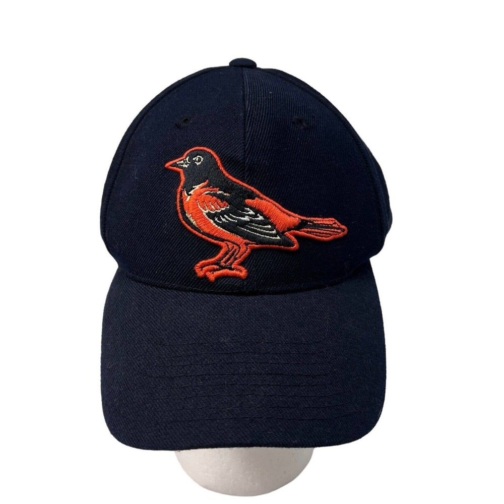 VTG Baltimore Orioles Snapback Hat Plain Logo Wool Blend MLB Sports Specialties